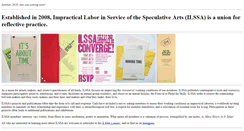 Desktop Screenshot of impractical-labor.org